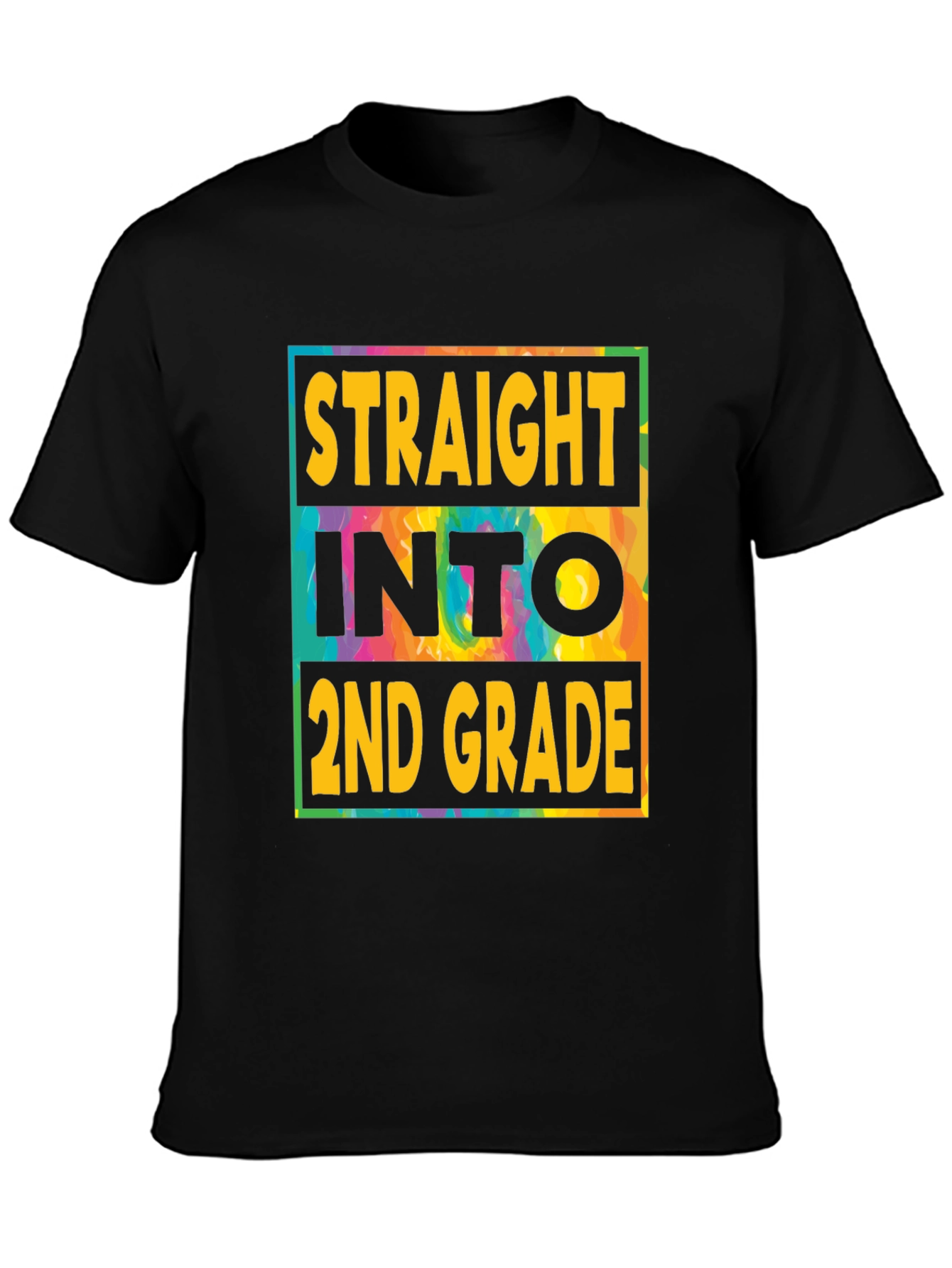 Straight Into 2nd Grade T-Shirt - Back to School Tee