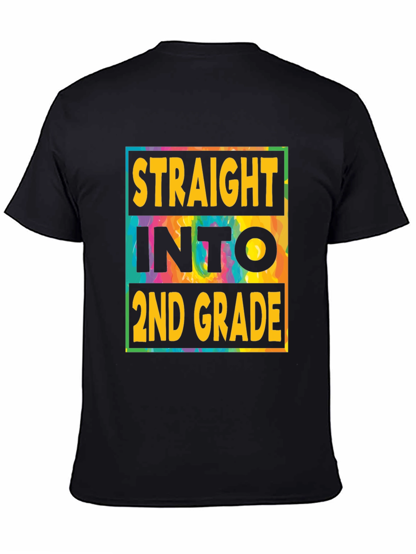 Straight Into 2nd Grade T-Shirt - Back to School Tee