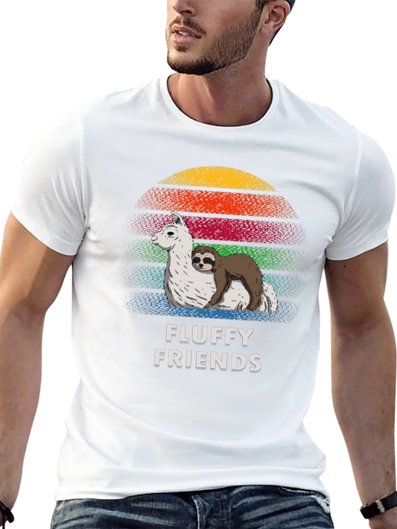 Fluffy Friends Graphic T-Shirt