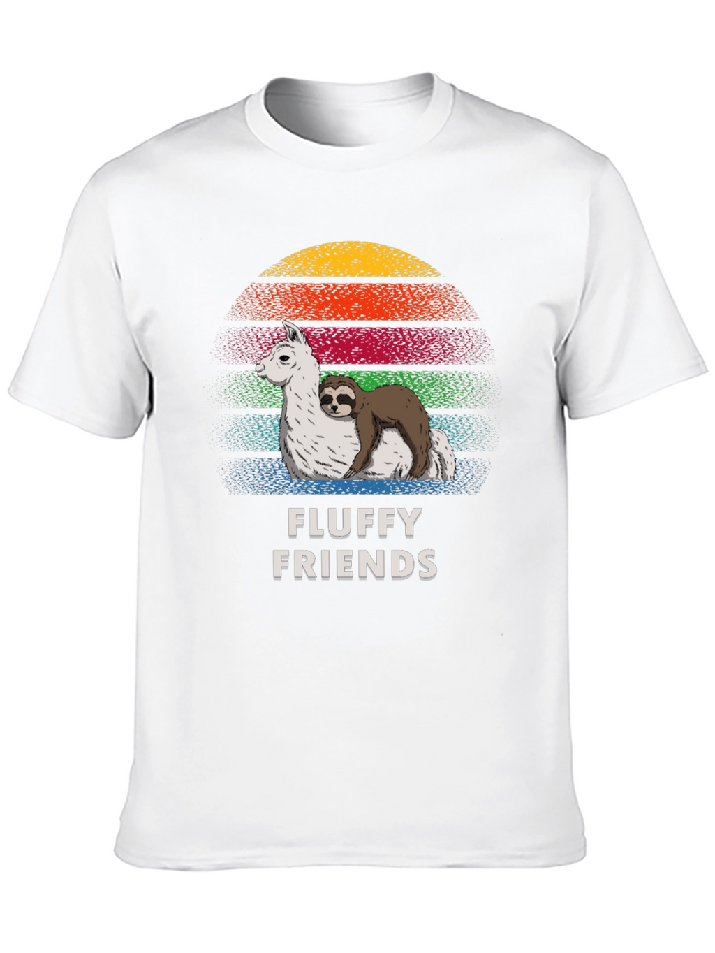 Fluffy Friends Graphic T-Shirt