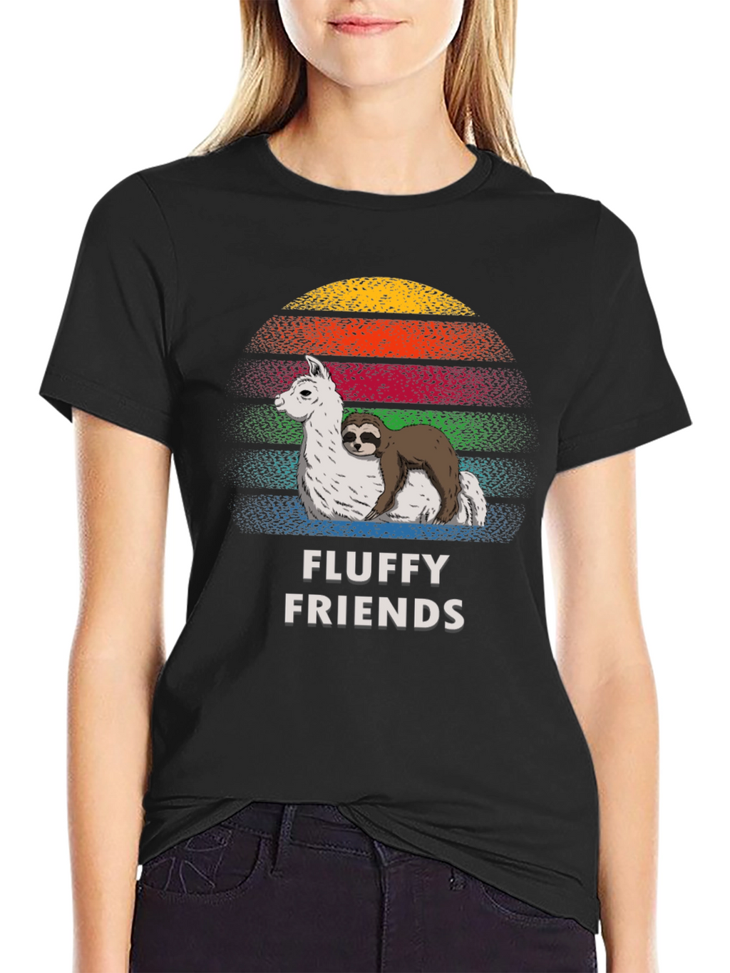 Fluffy Friends Graphic T-Shirt