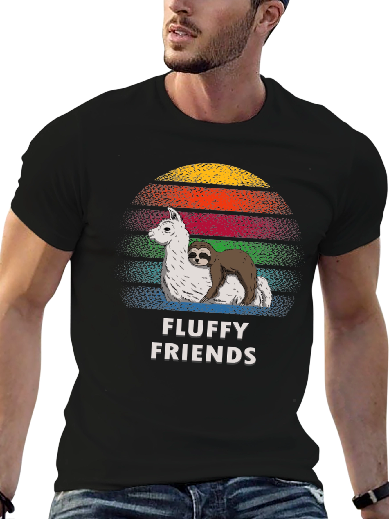 Fluffy Friends Graphic T-Shirt