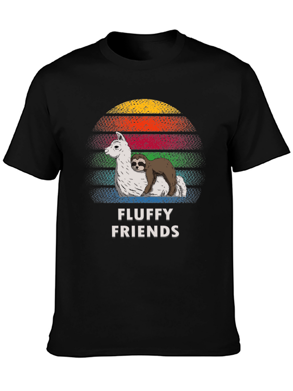 Fluffy Friends Graphic T-Shirt