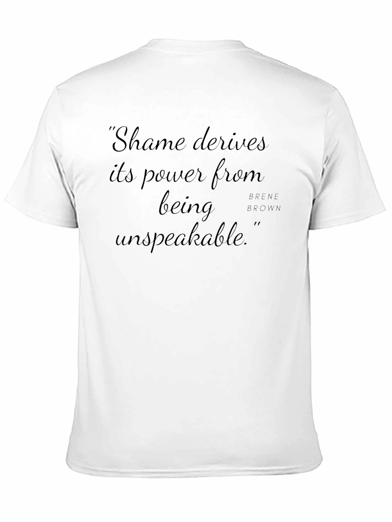 Shame Unspeakable T-Shirt