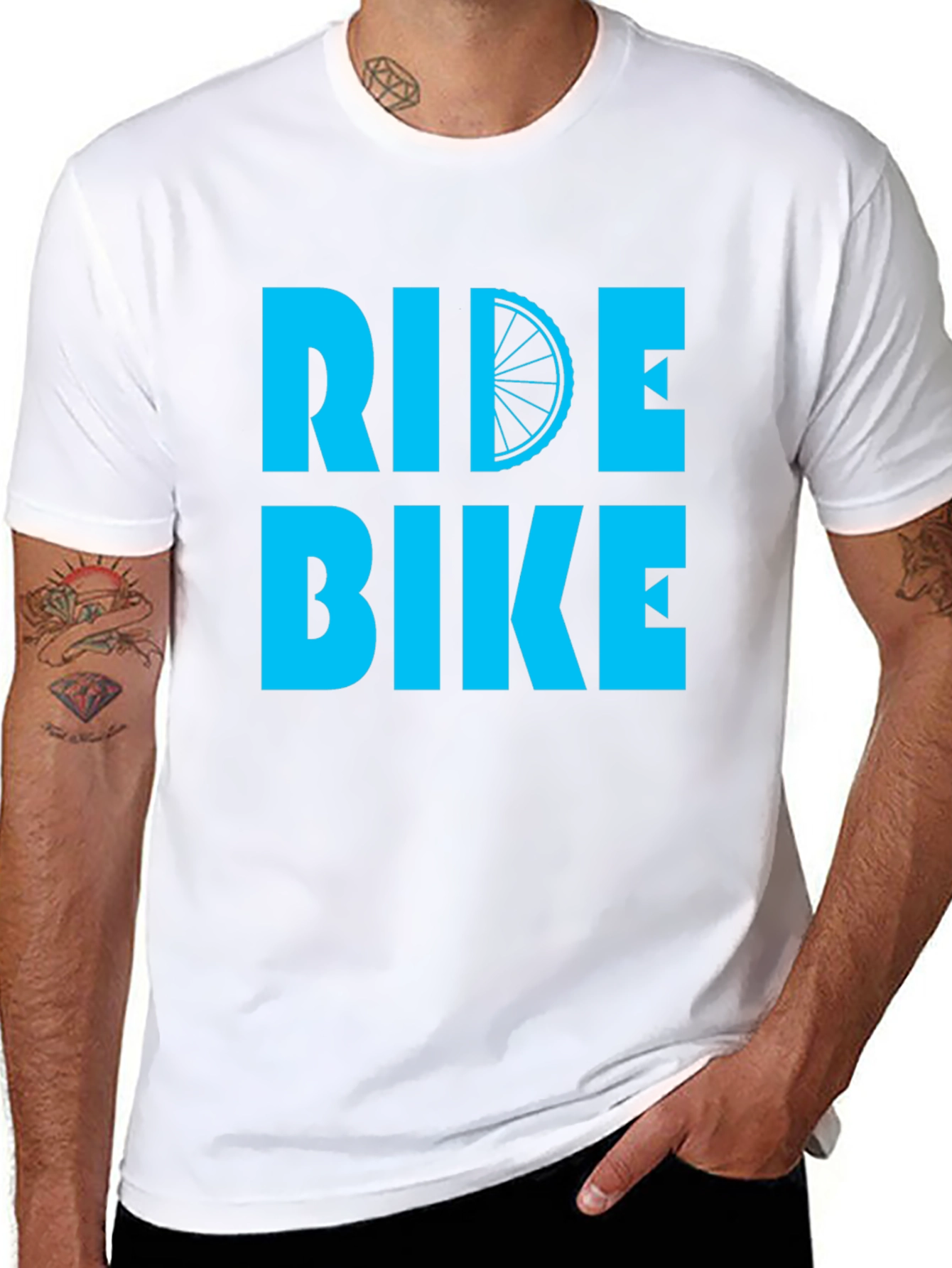Ride Bike T-Shirt - Cycling Enthusiast Tee