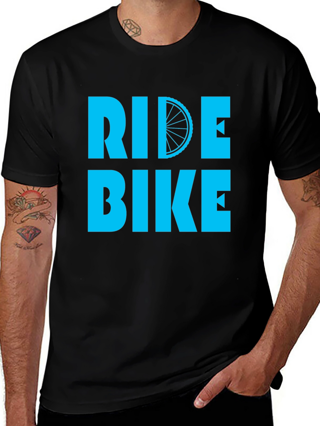 Ride Bike T-Shirt - Cycling Enthusiast Tee