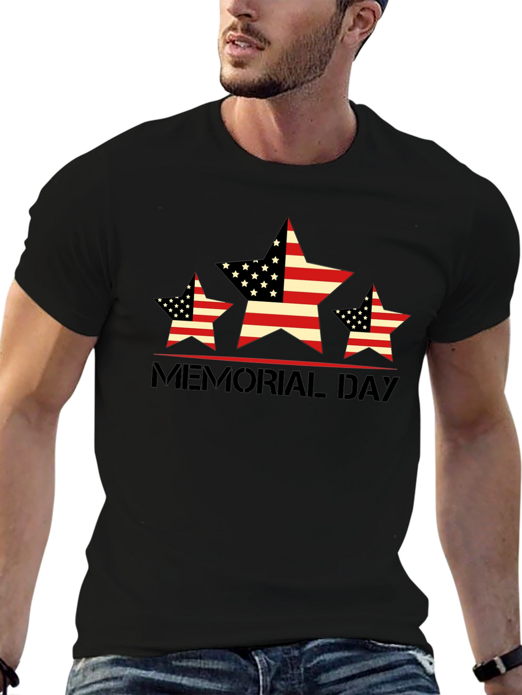 Memorial Day Stars T-Shirt