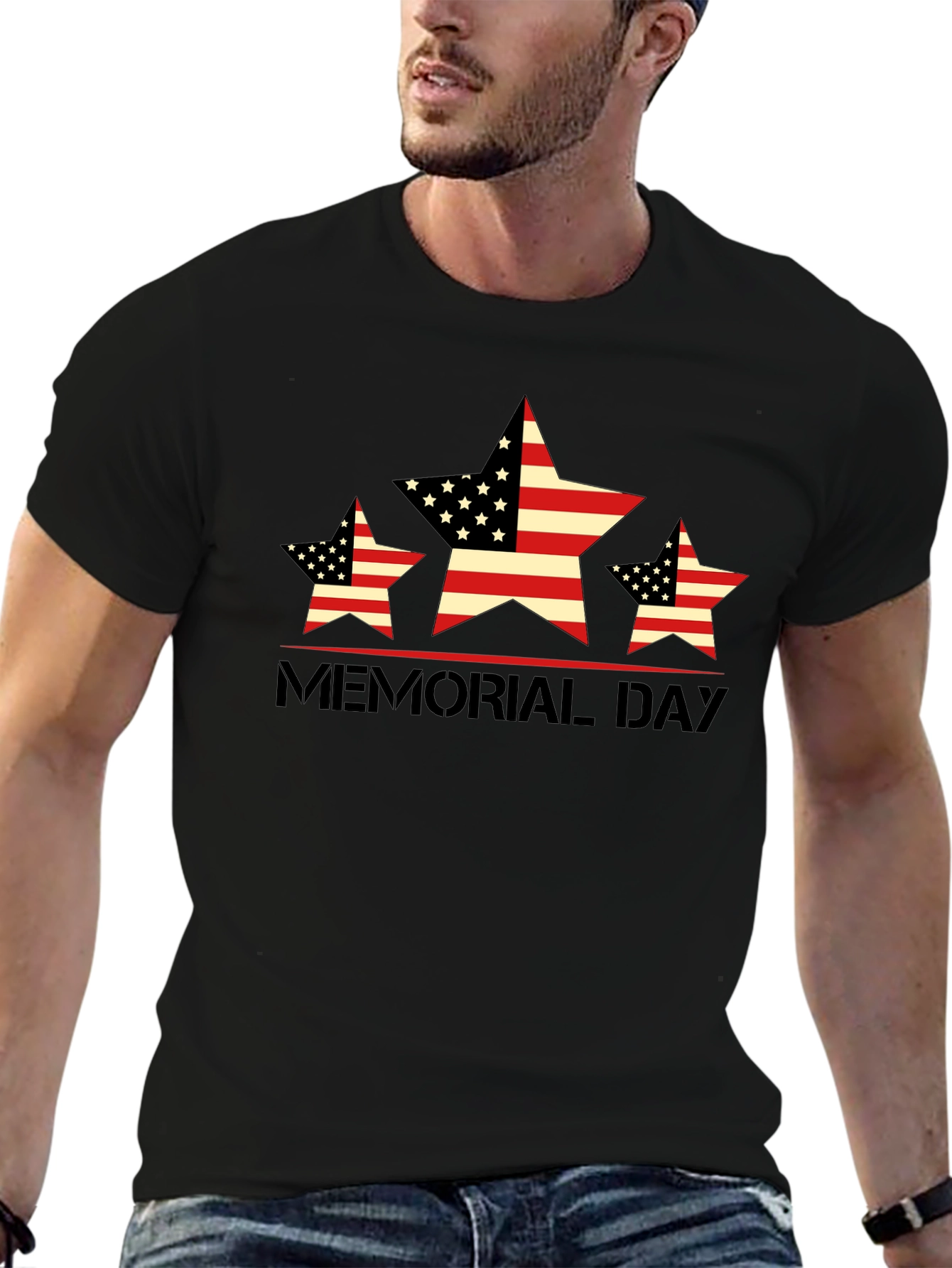 Memorial Day Stars T-Shirt
