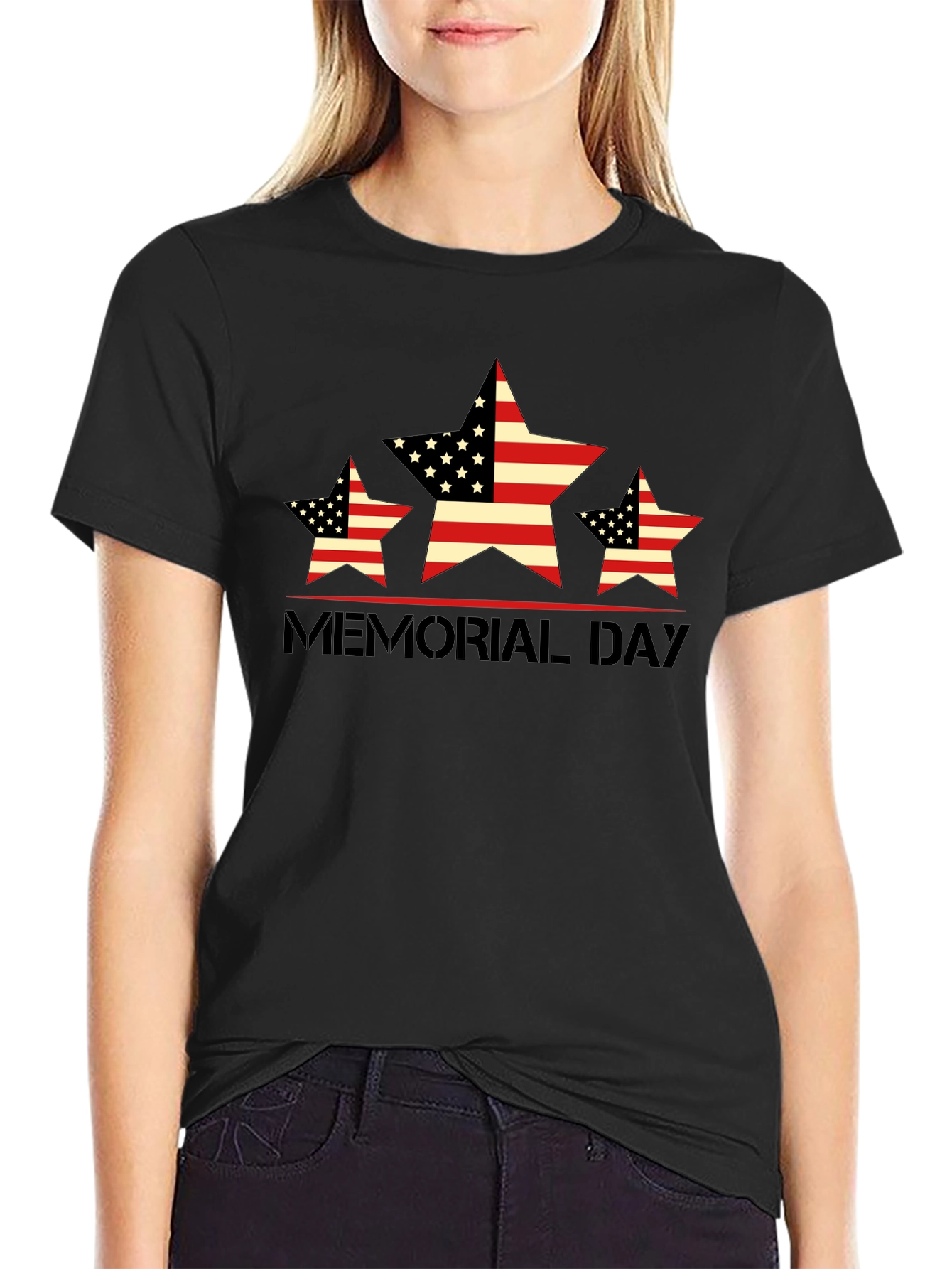 Memorial Day Stars T-Shirt