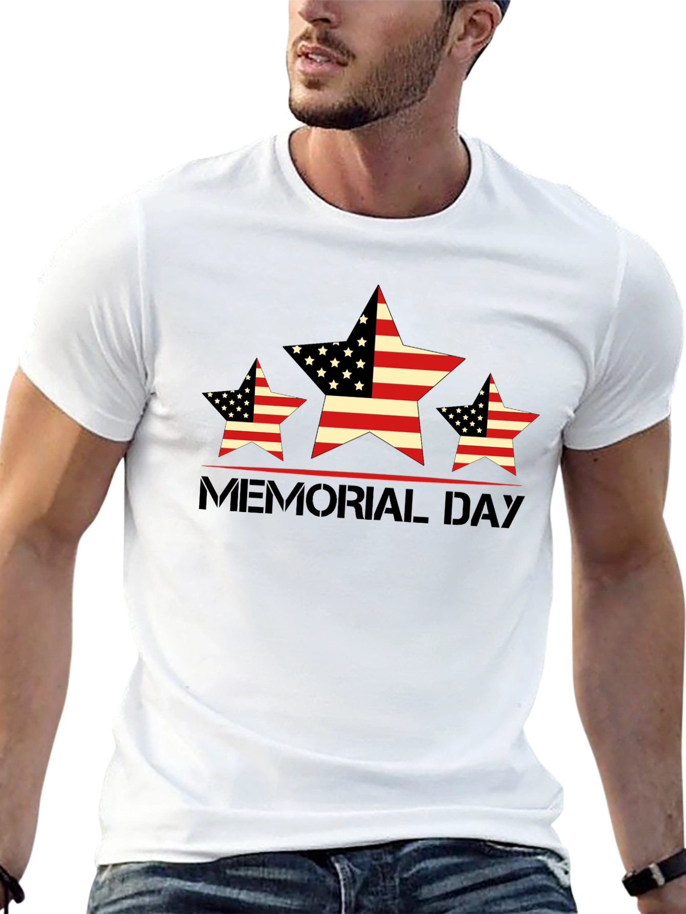 Memorial Day Stars T-Shirt