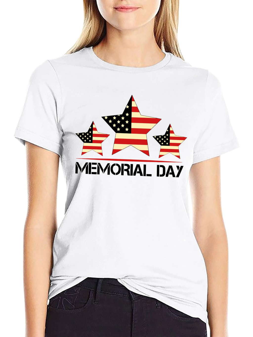 Memorial Day Stars T-Shirt