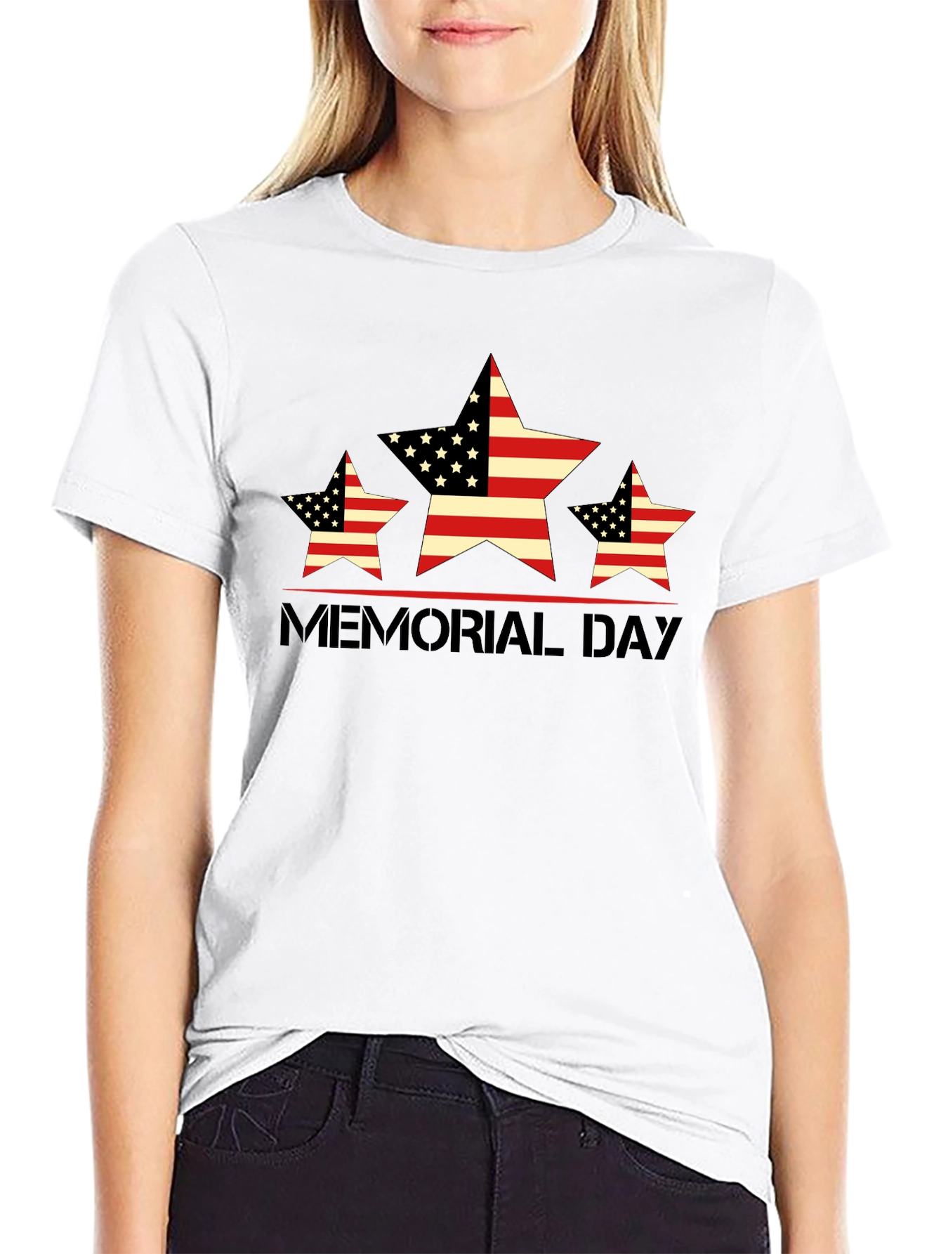 Memorial Day Stars T-Shirt