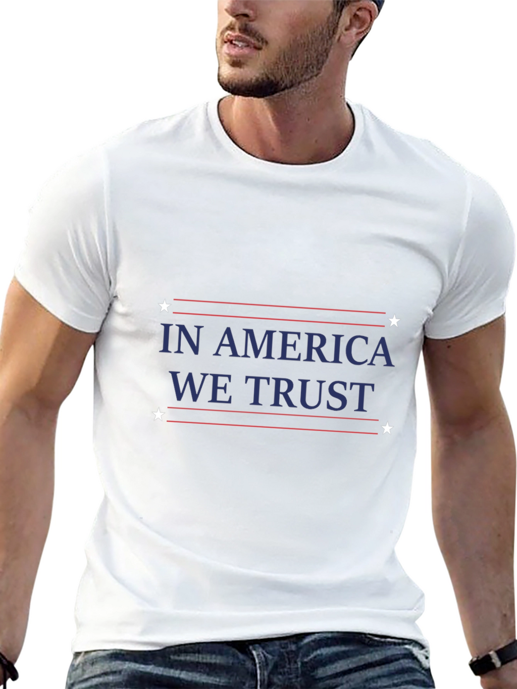 In America We Trust Graphic Tee