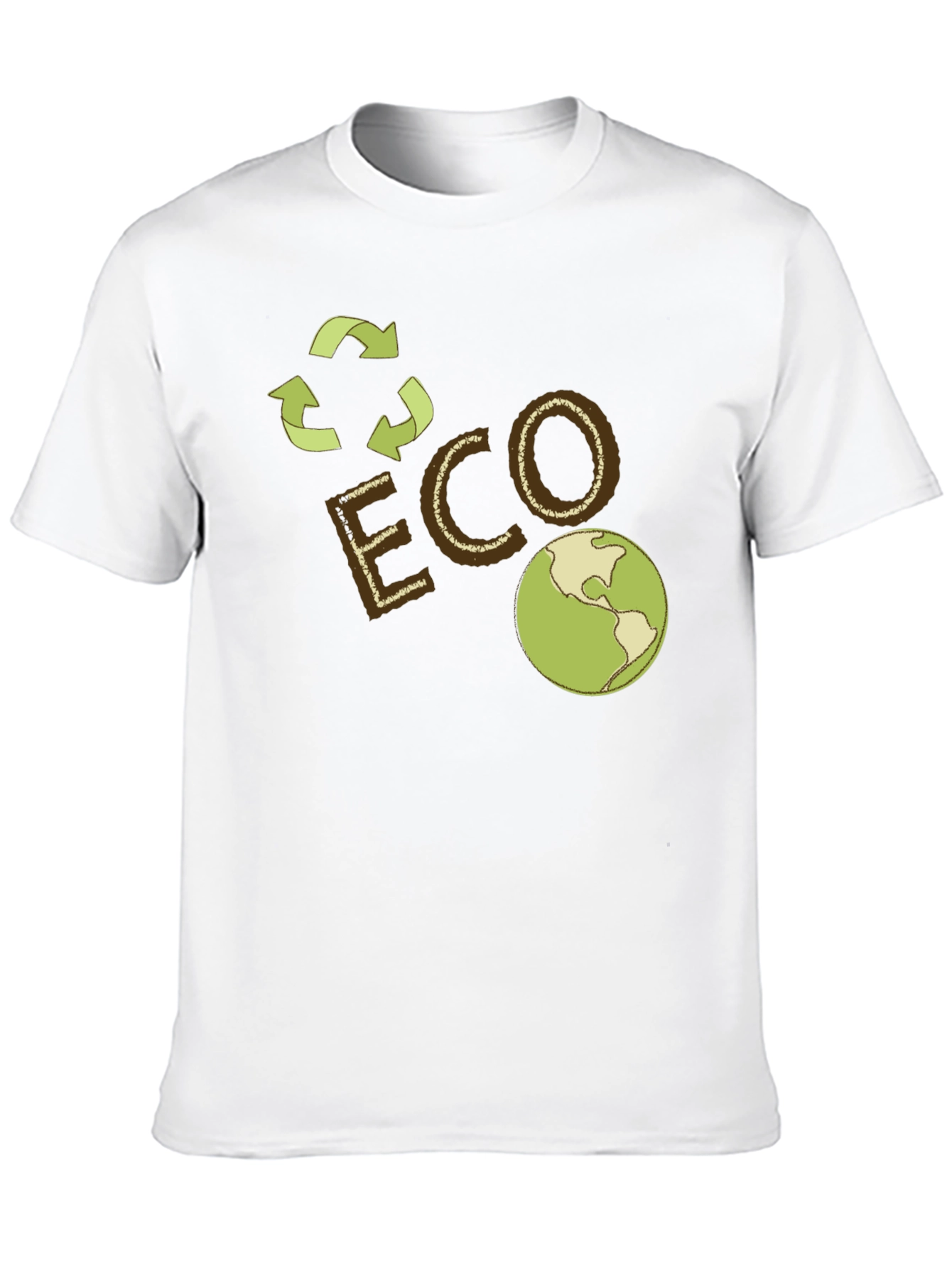 Eco-Friendly Earth Graphic Tee