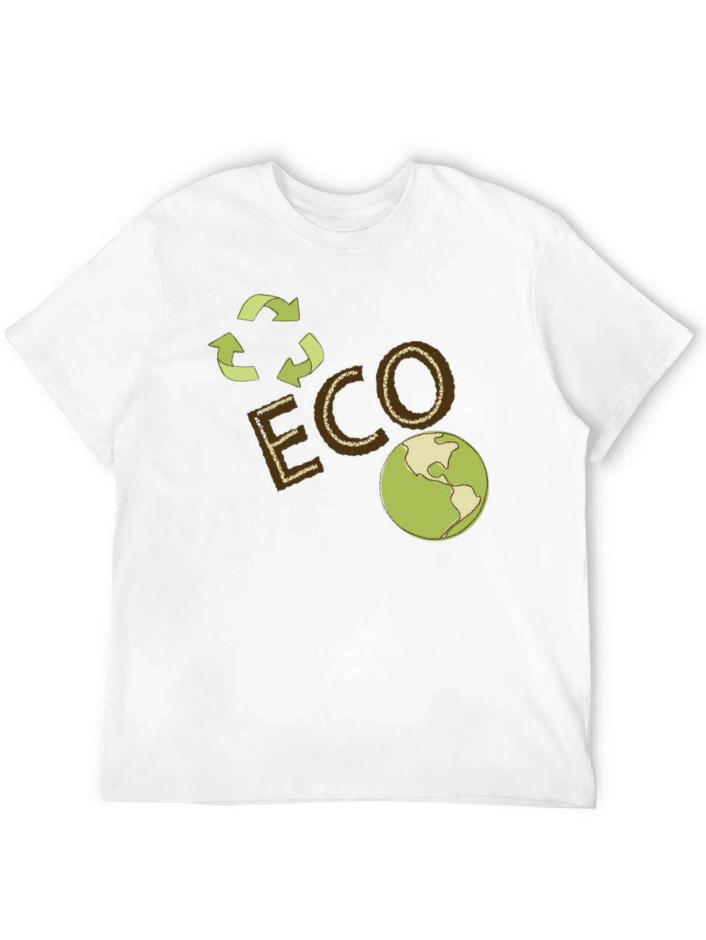 Eco-Friendly Earth Graphic Tee