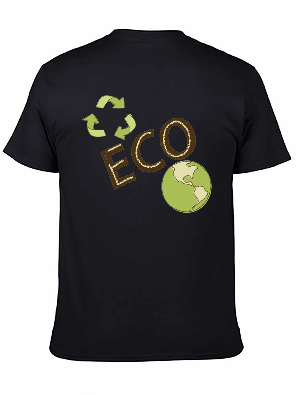 Eco-Friendly Earth Graphic Tee