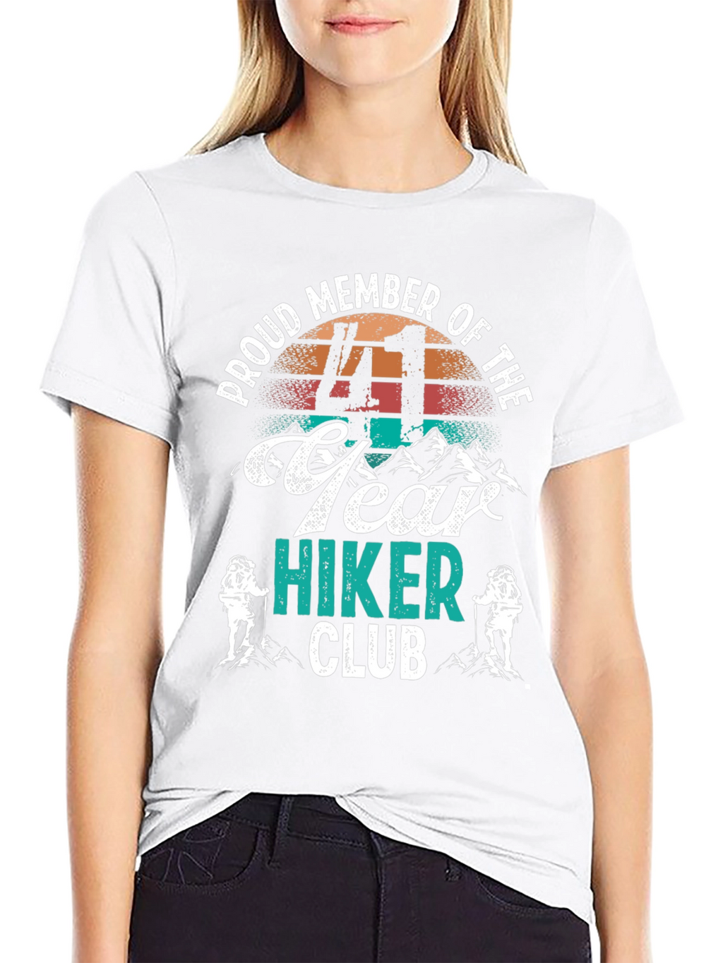 Proud 41 Year Hiker Club T-Shirt