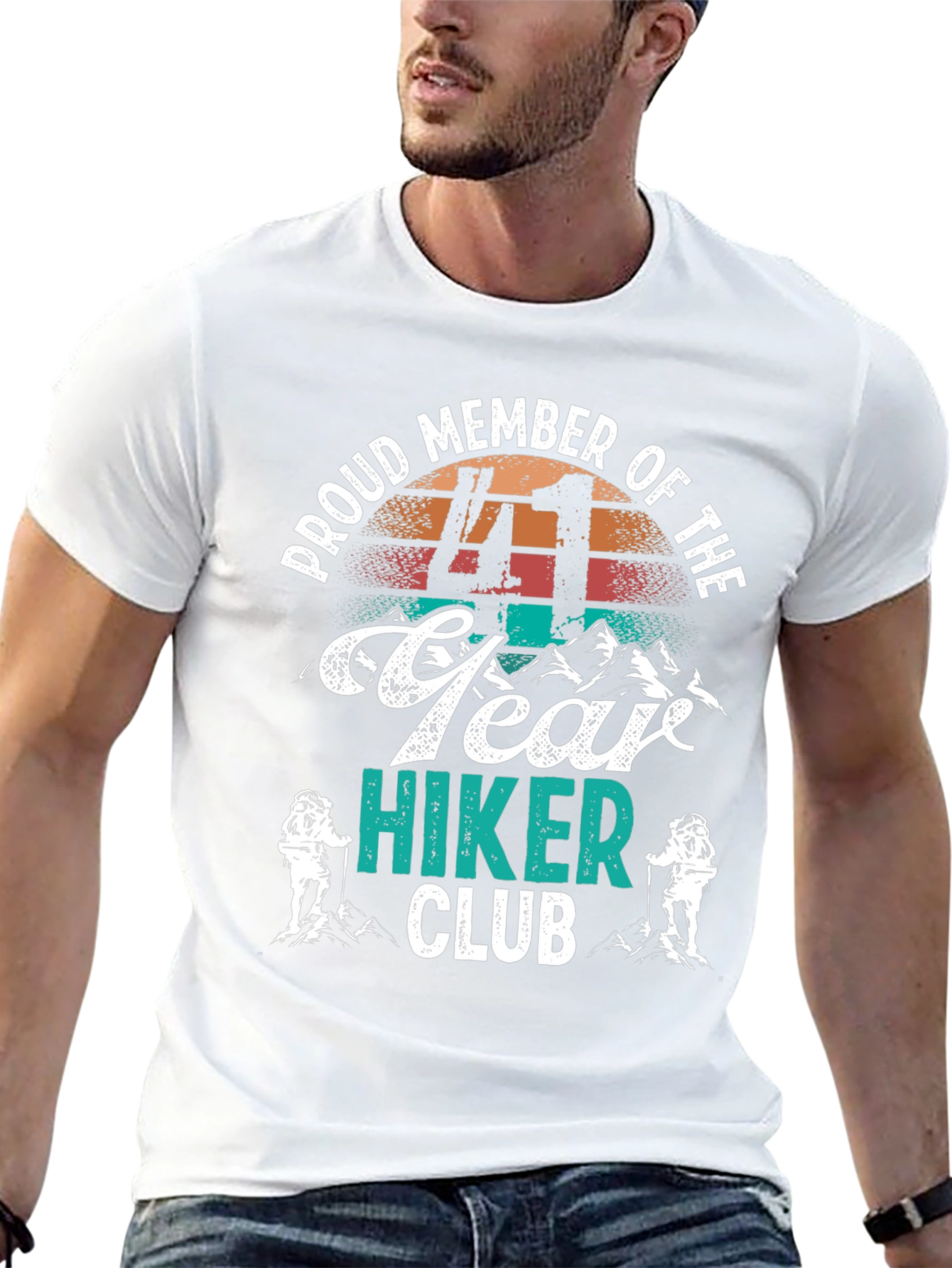 Proud 41 Year Hiker Club T-Shirt