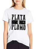Plata O Plomo Graphic T-Shirt - Narcos Inspired