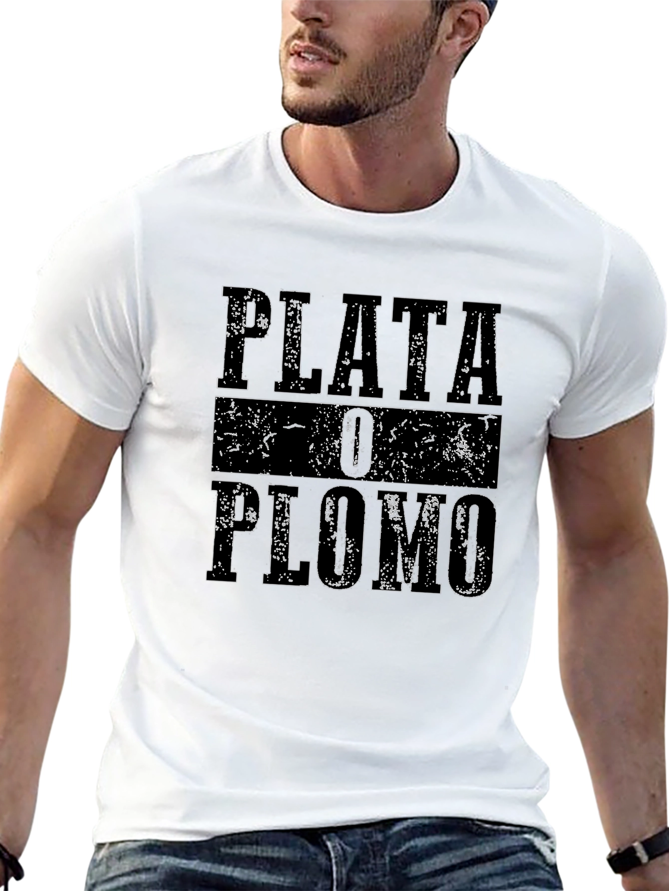 Plata O Plomo Graphic T-Shirt - Narcos Inspired