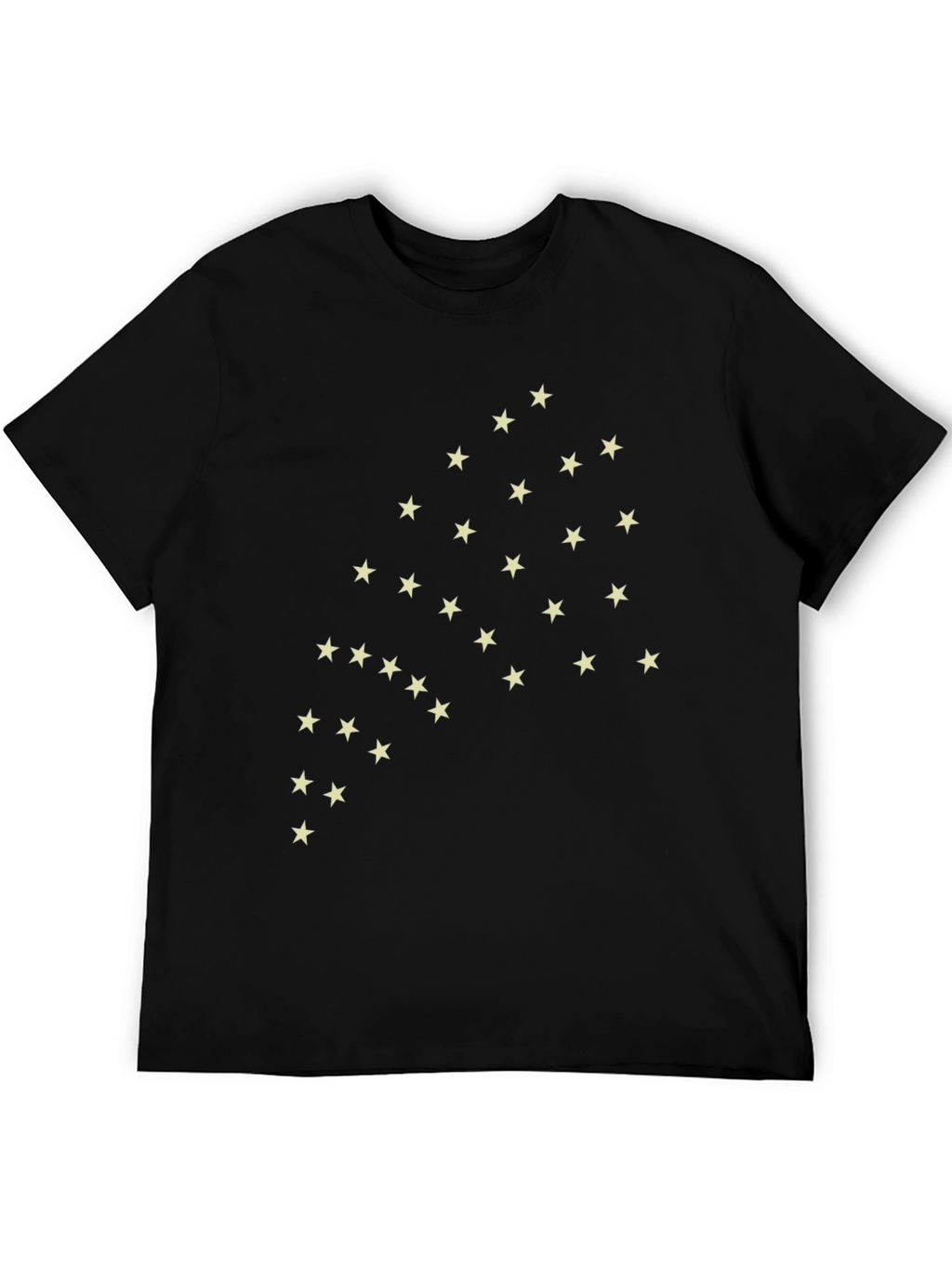 Star Constellation Graphic Tee - Black