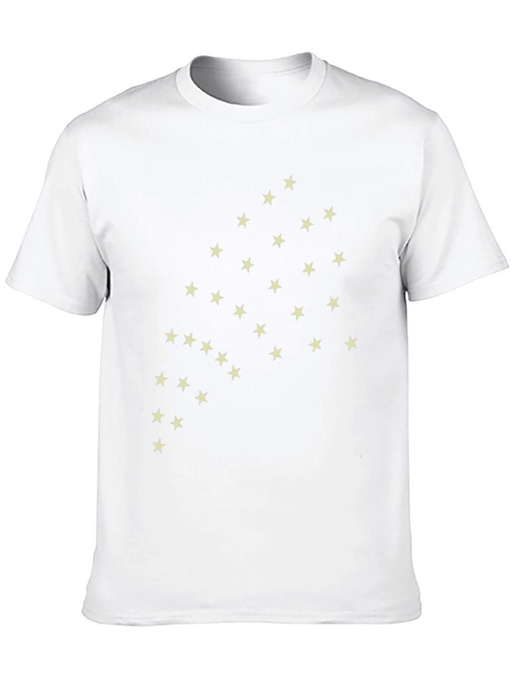 Star Constellation Graphic Tee - Black