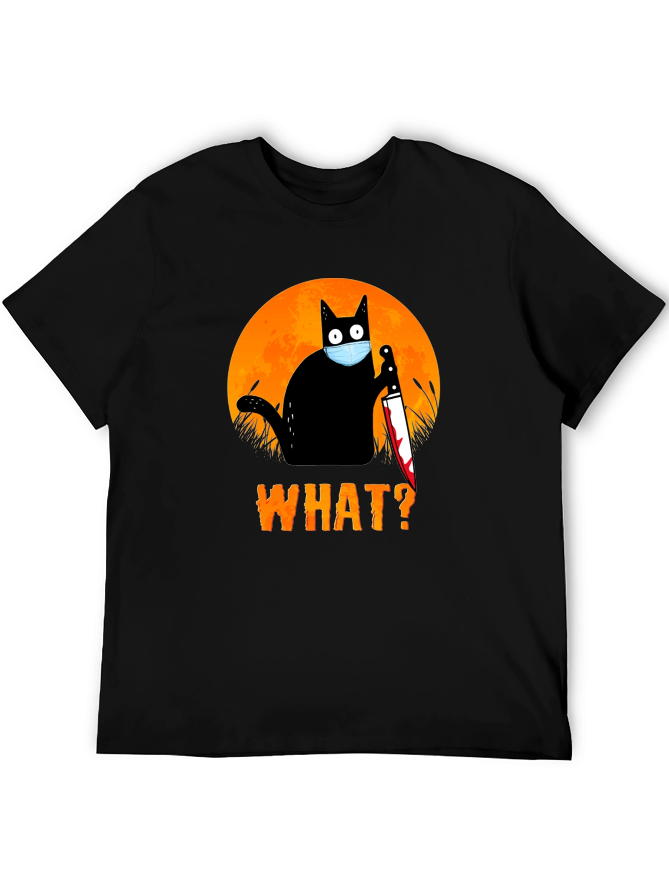 Funny Halloween Cat T-Shirt