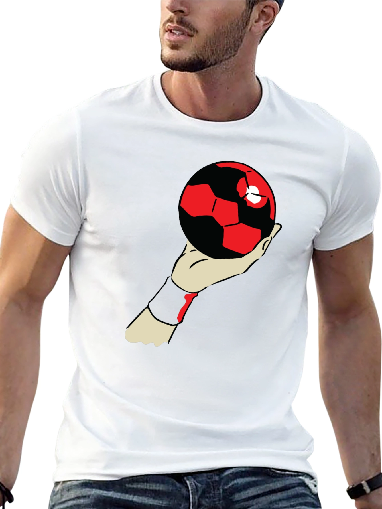 Handball Graphic T-Shirt - Stylish Sportswear