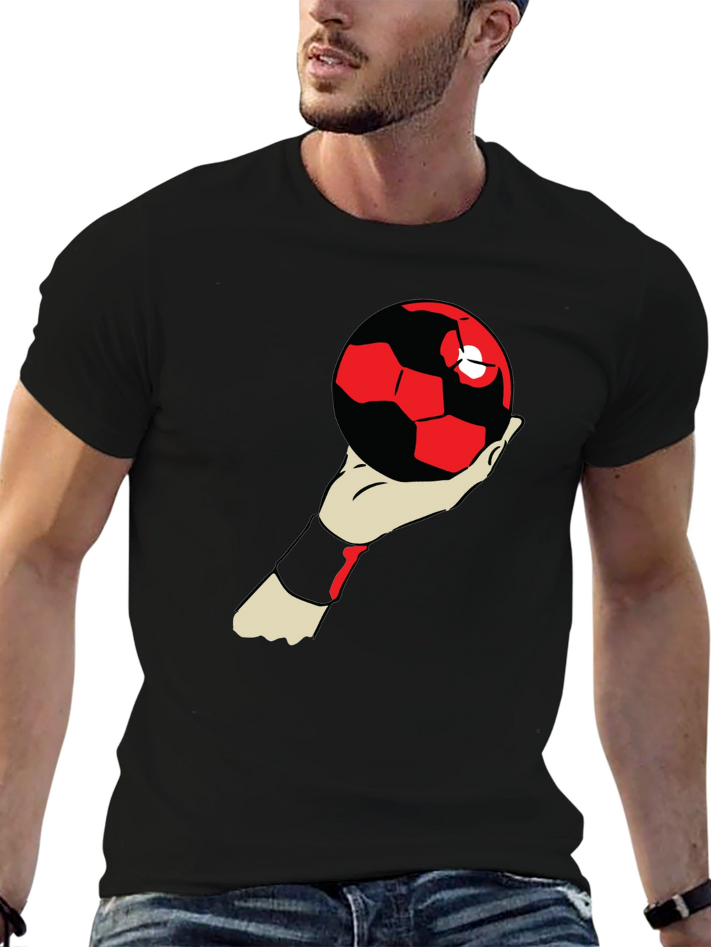 Handball Graphic T-Shirt - Stylish Sportswear
