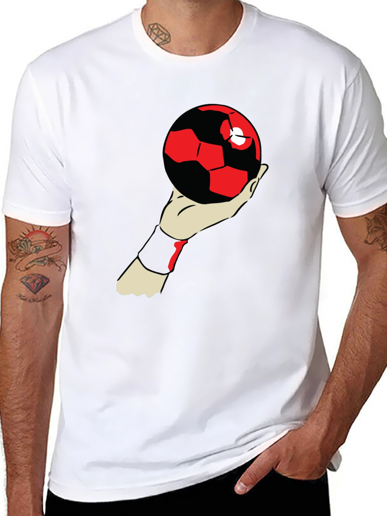 Handball Graphic T-Shirt - Stylish Sportswear