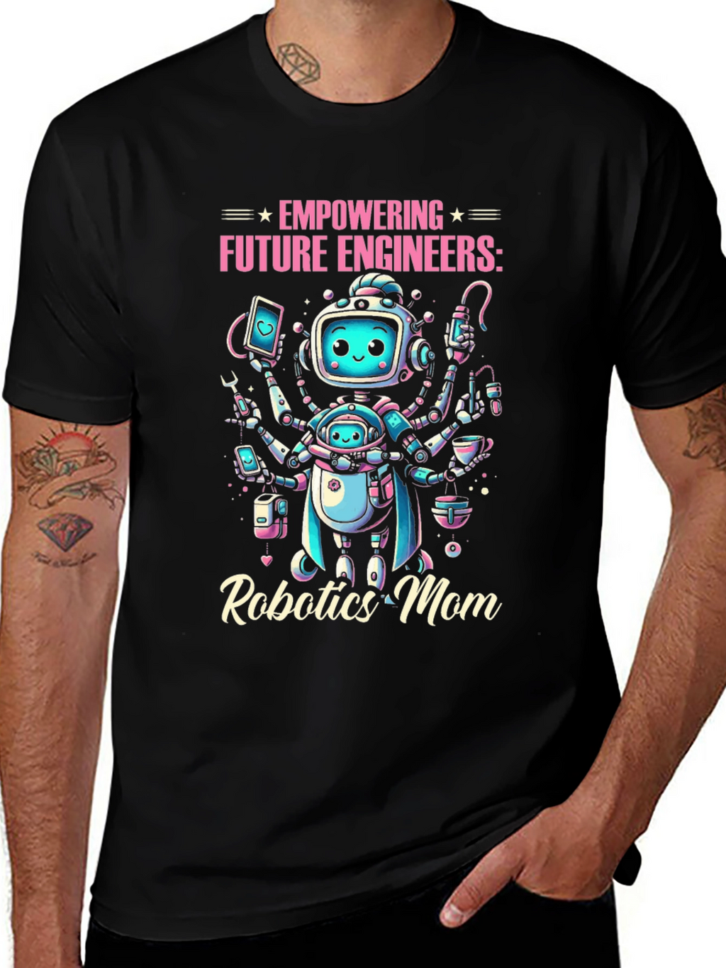 Robotics Mom Engineer T-Shirt