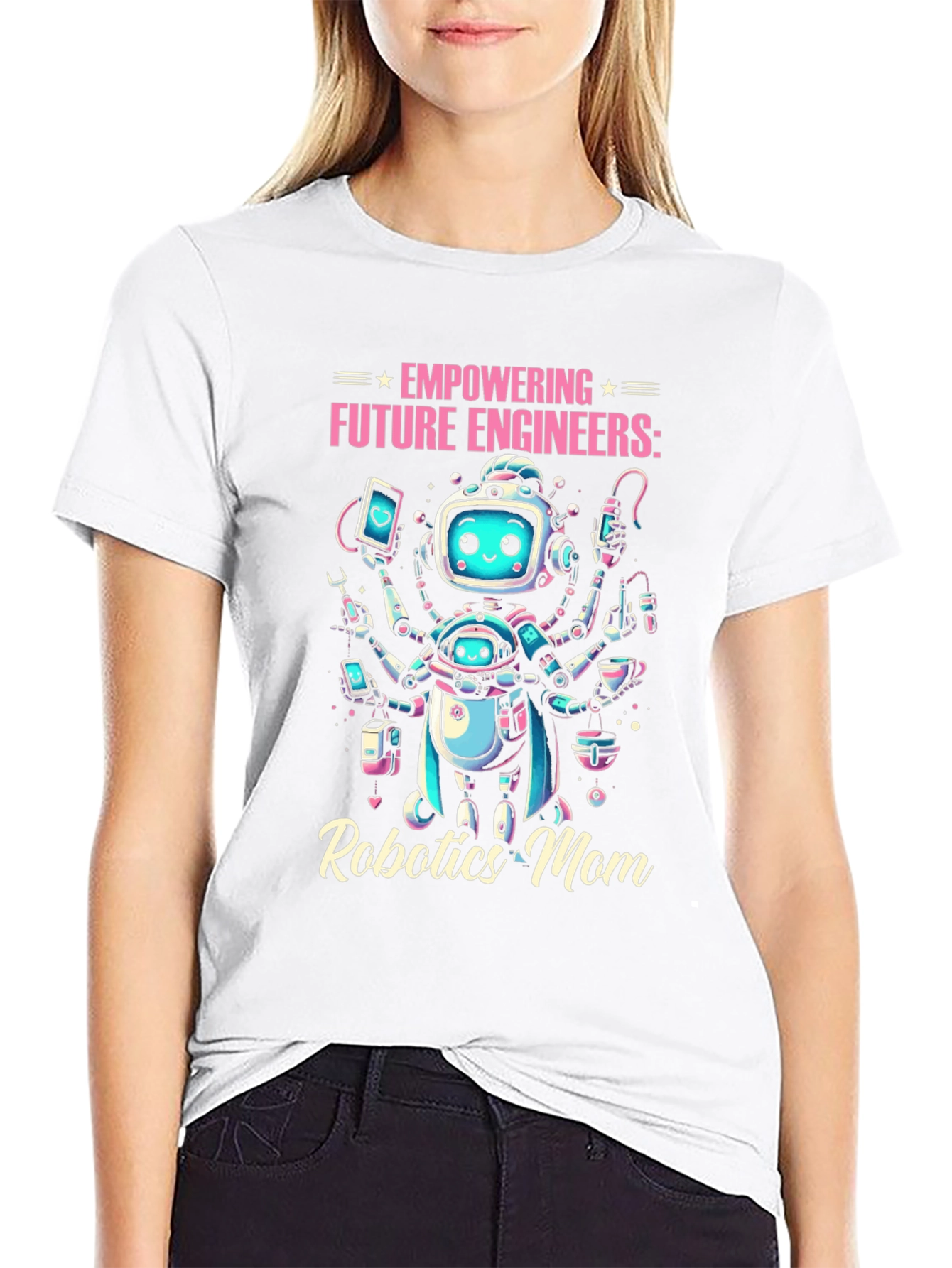 Robotics Mom Engineer T-Shirt