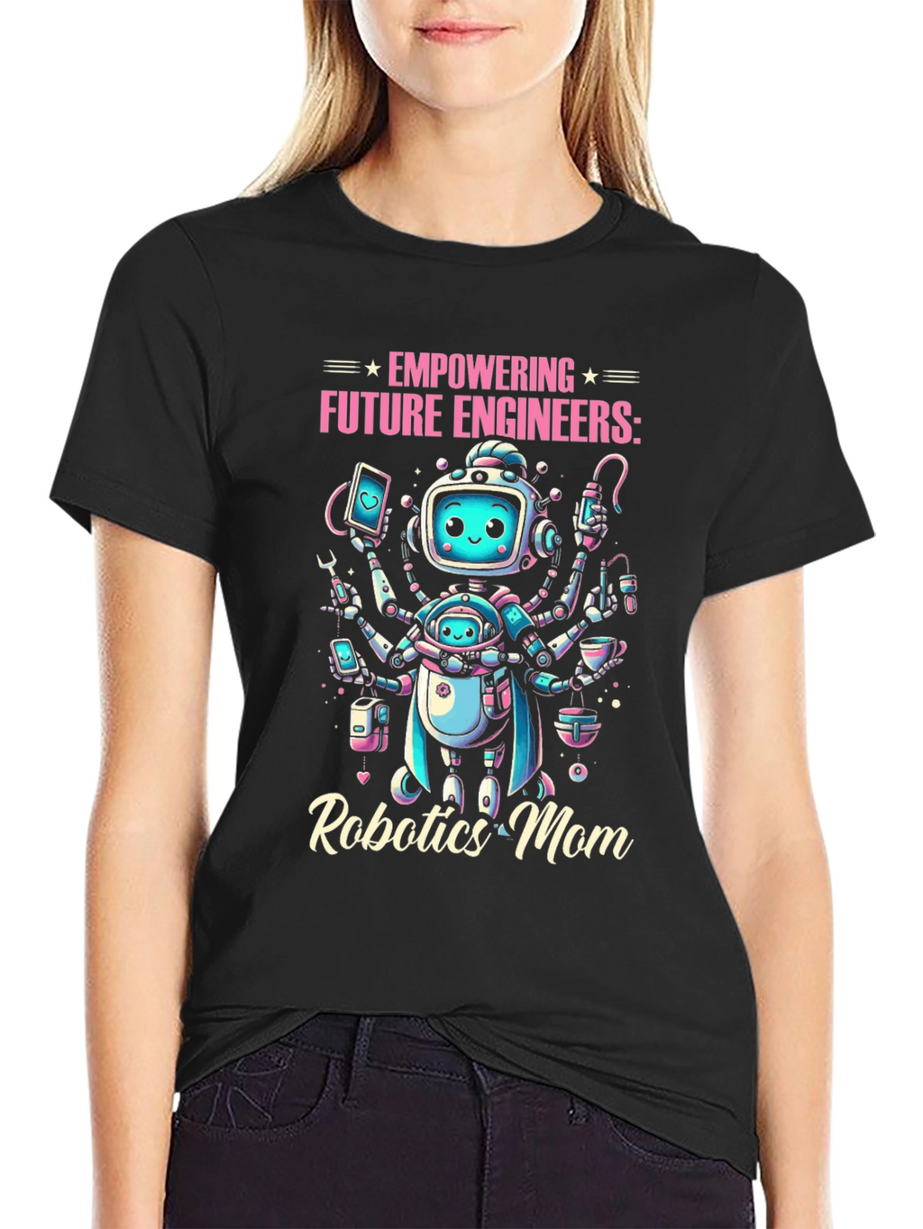 Robotics Mom Engineer T-Shirt