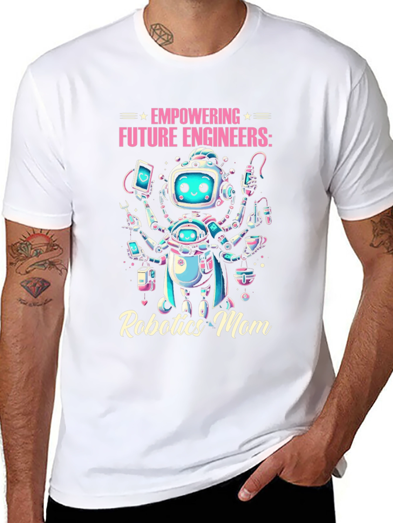 Robotics Mom Engineer T-Shirt