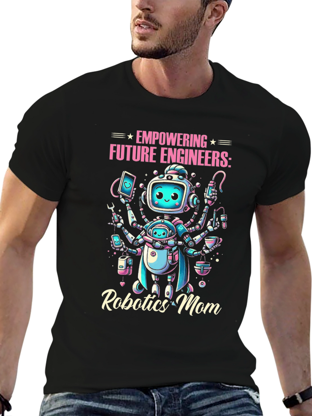 Robotics Mom Engineer T-Shirt