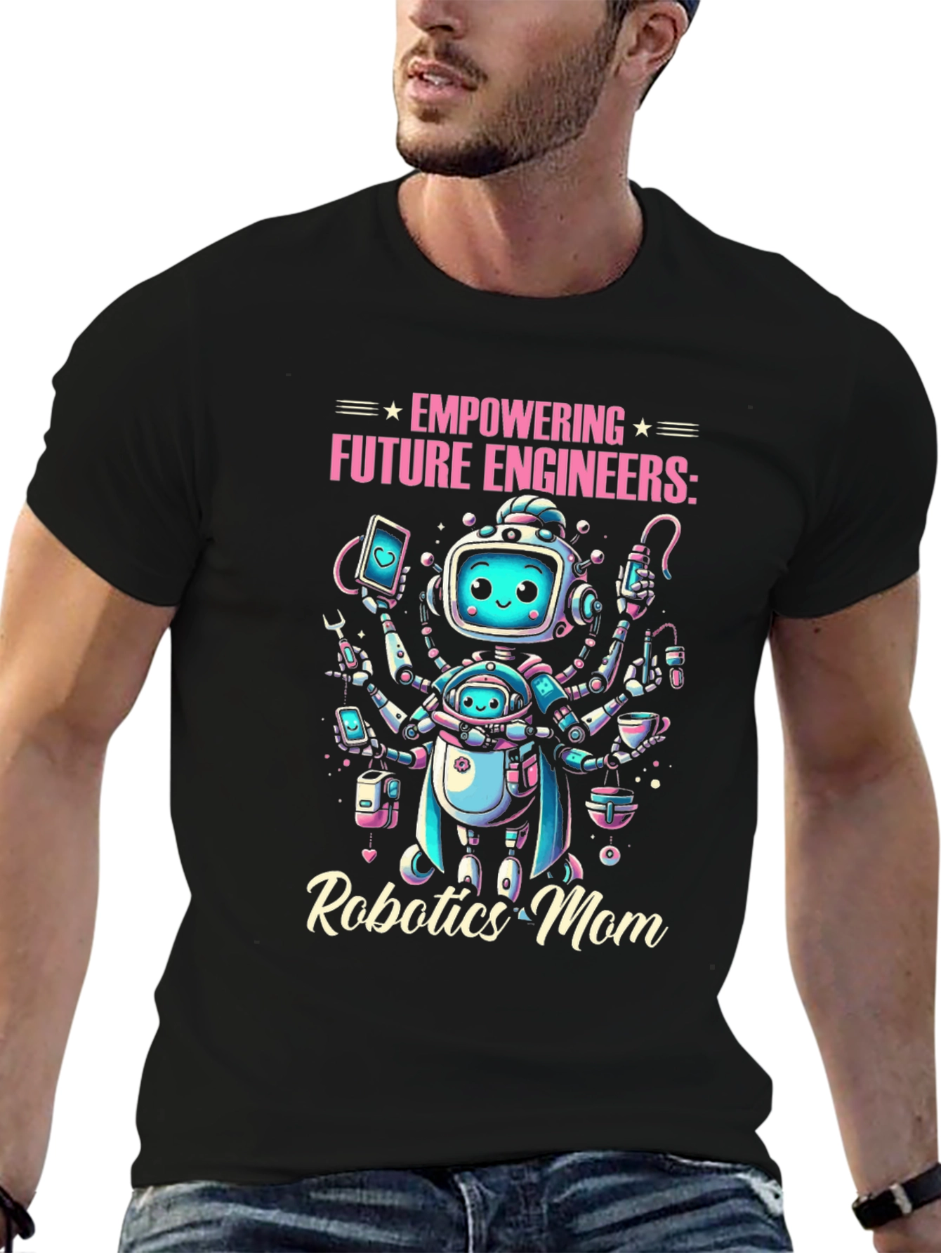 Robotics Mom Engineer T-Shirt