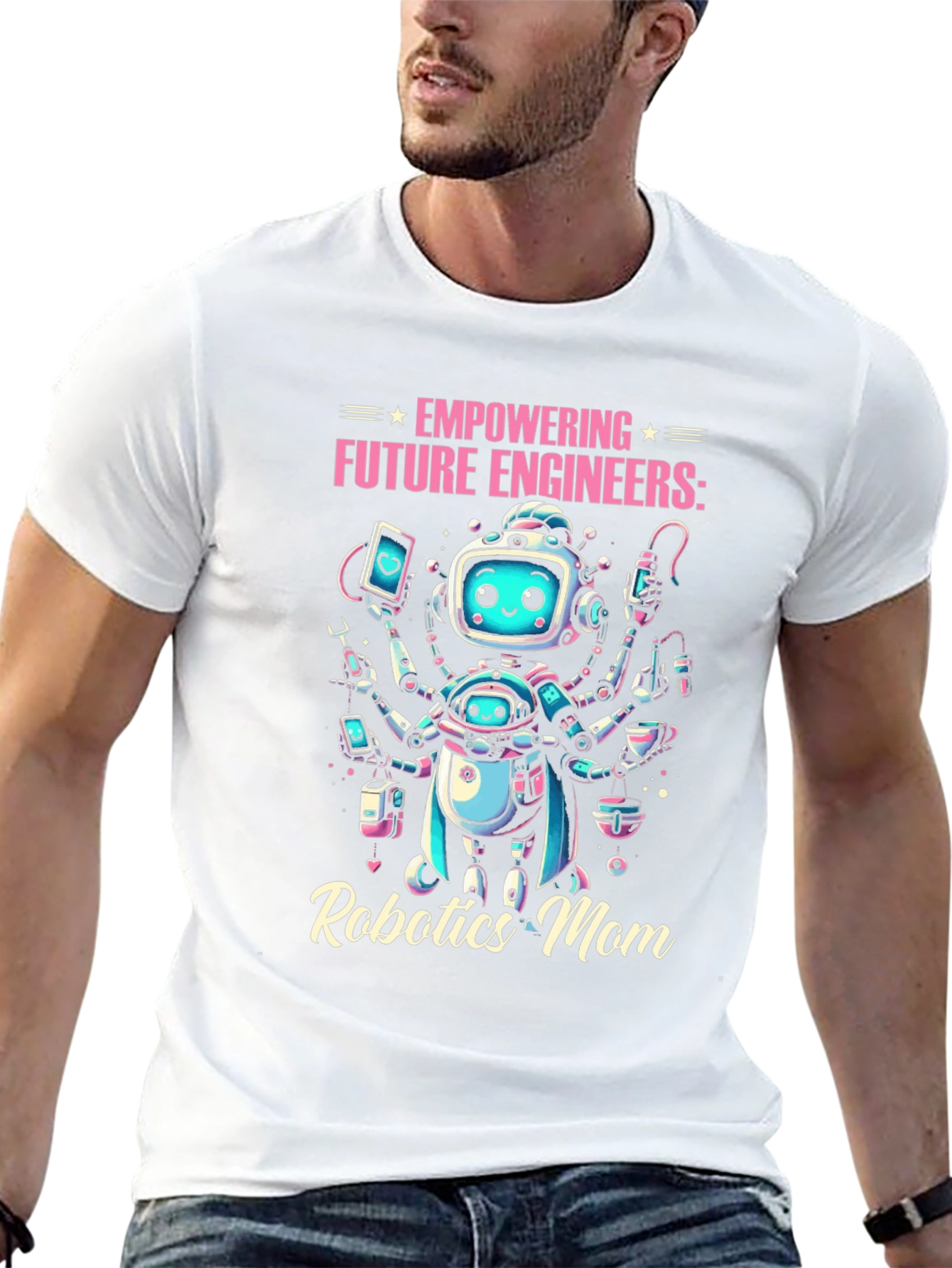 Robotics Mom Engineer T-Shirt