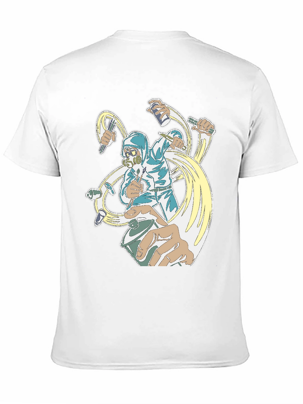 Graffiti Artist Black T-Shirt