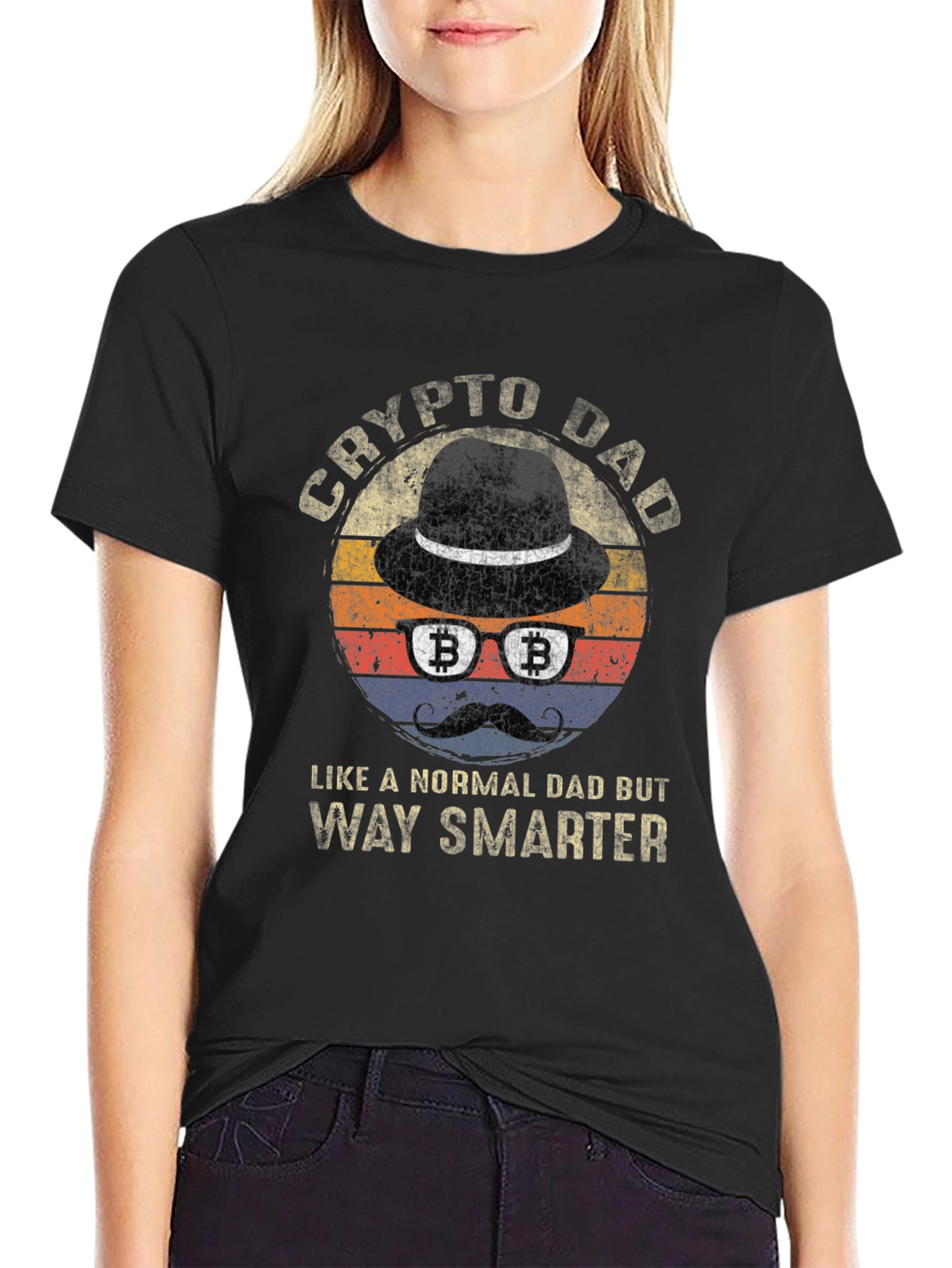 Crypto Dad Graphic Tee - Way Smarter T-Shirt