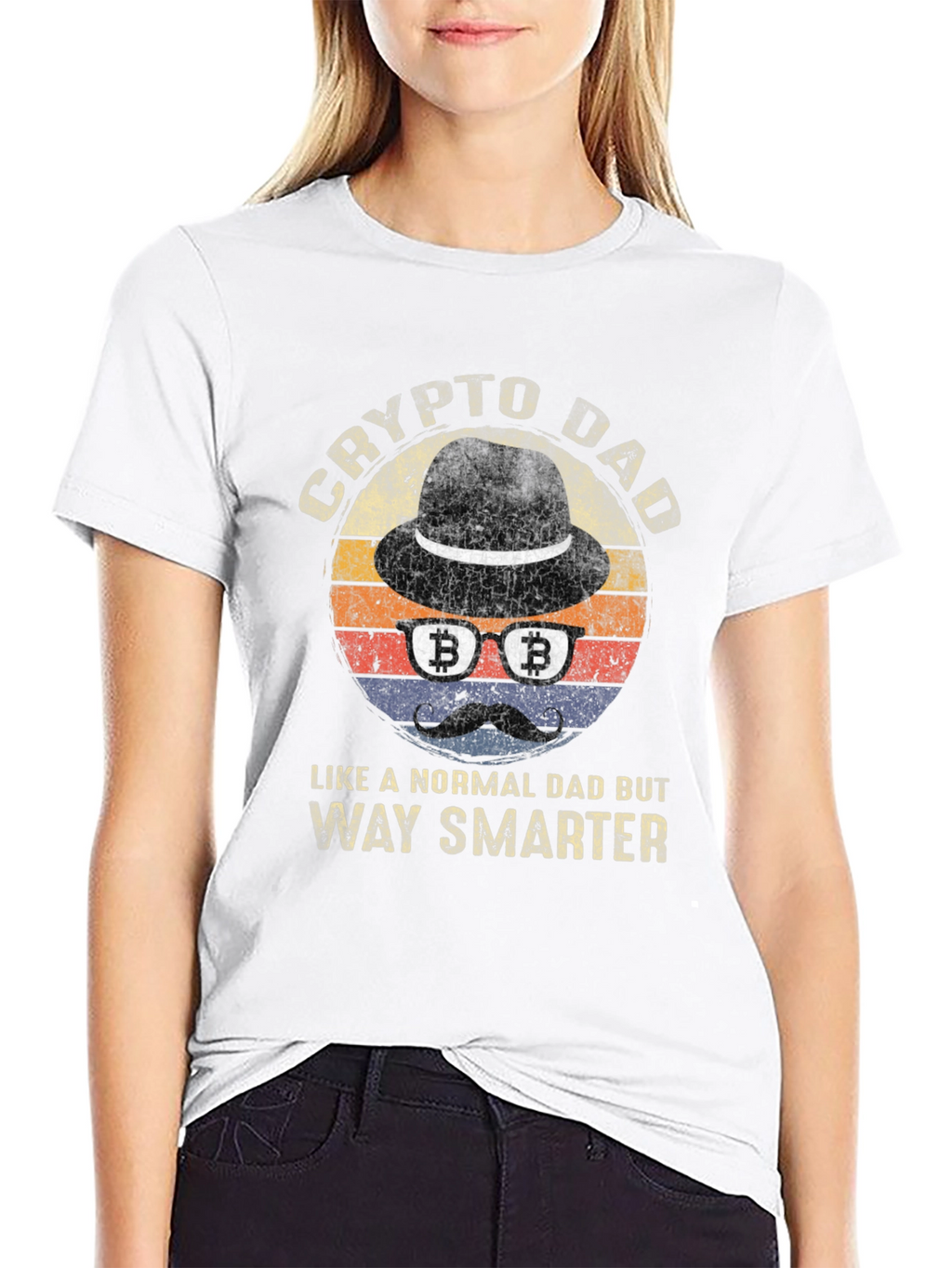 Crypto Dad Graphic Tee - Way Smarter T-Shirt