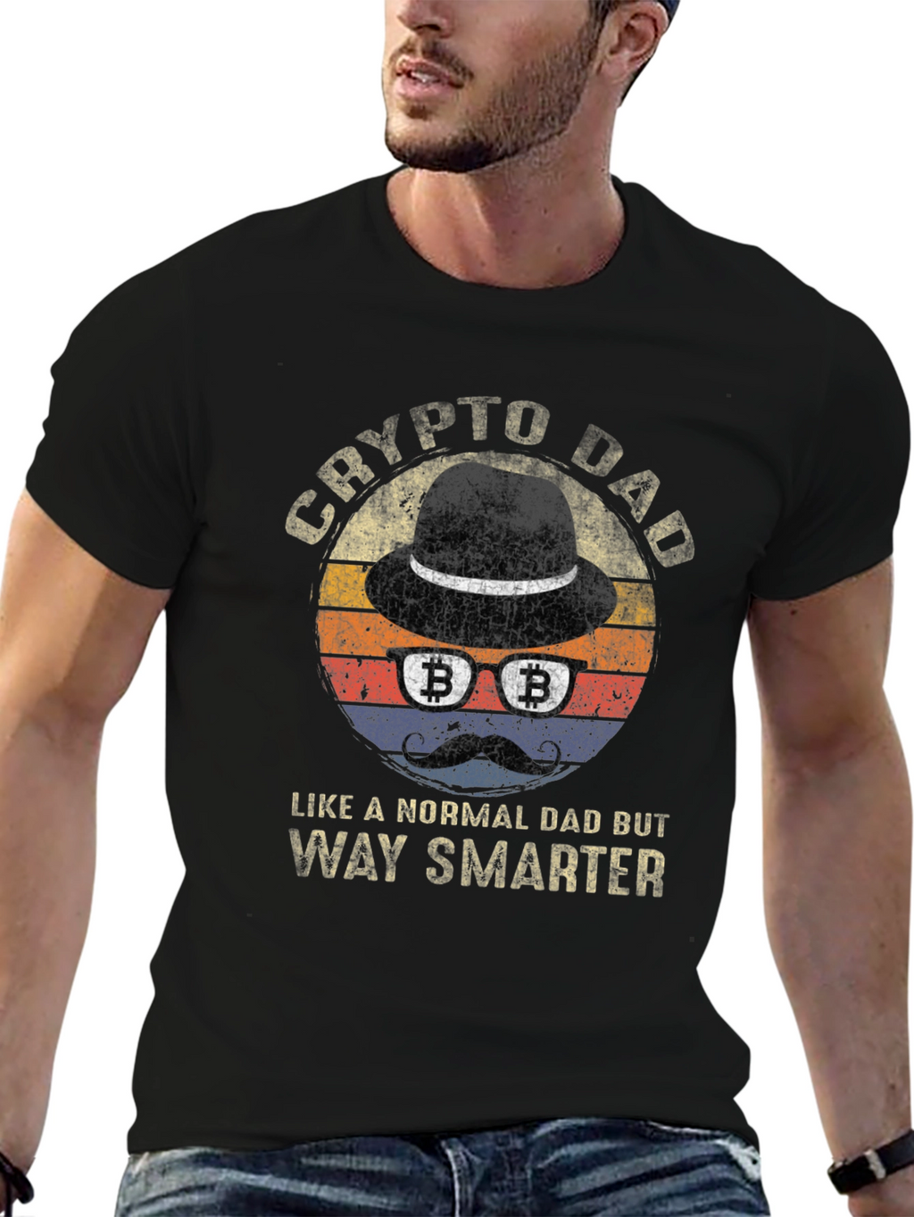 Crypto Dad Graphic Tee - Way Smarter T-Shirt