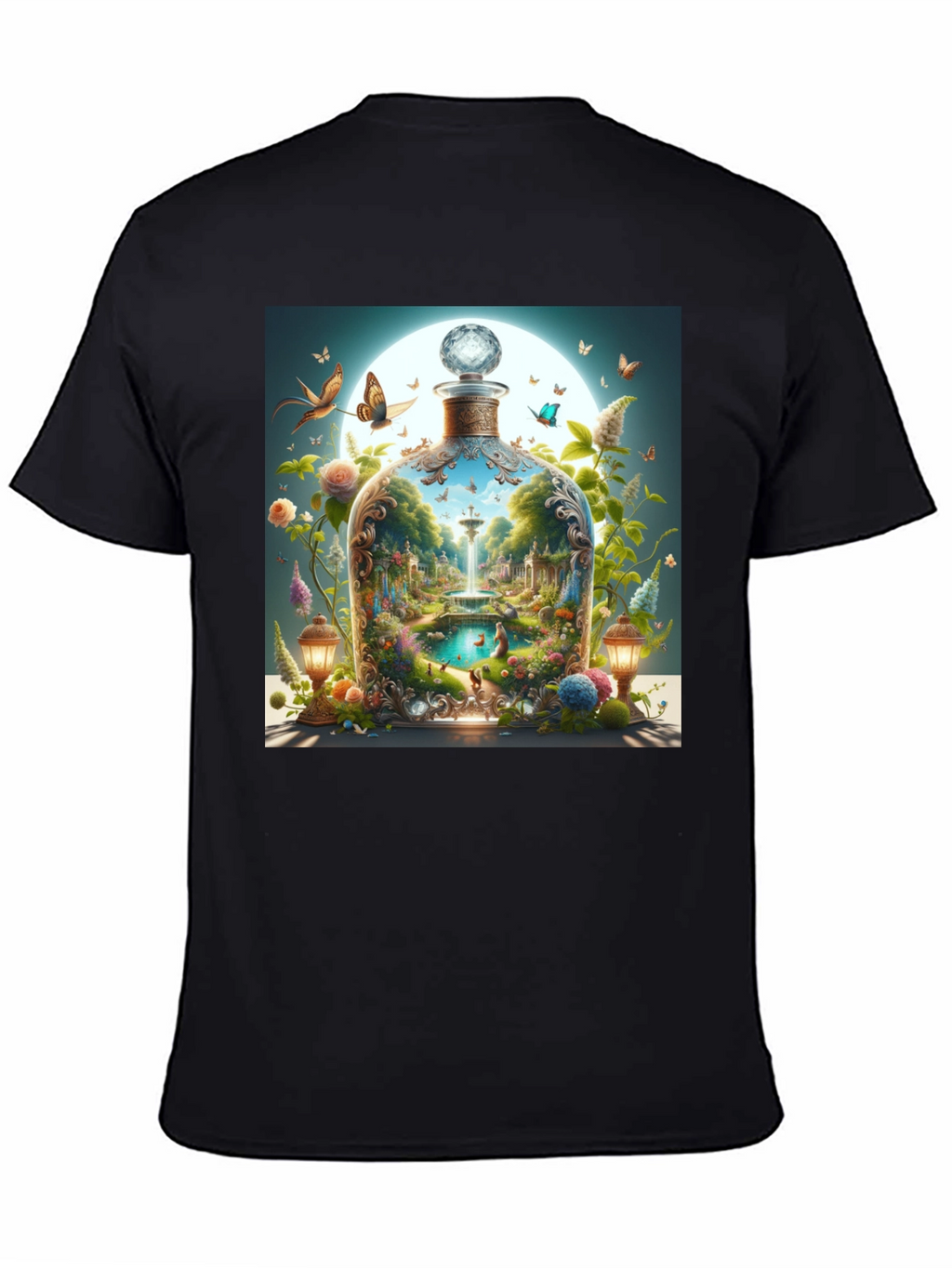 Enchanted Garden Bottle T-Shirt