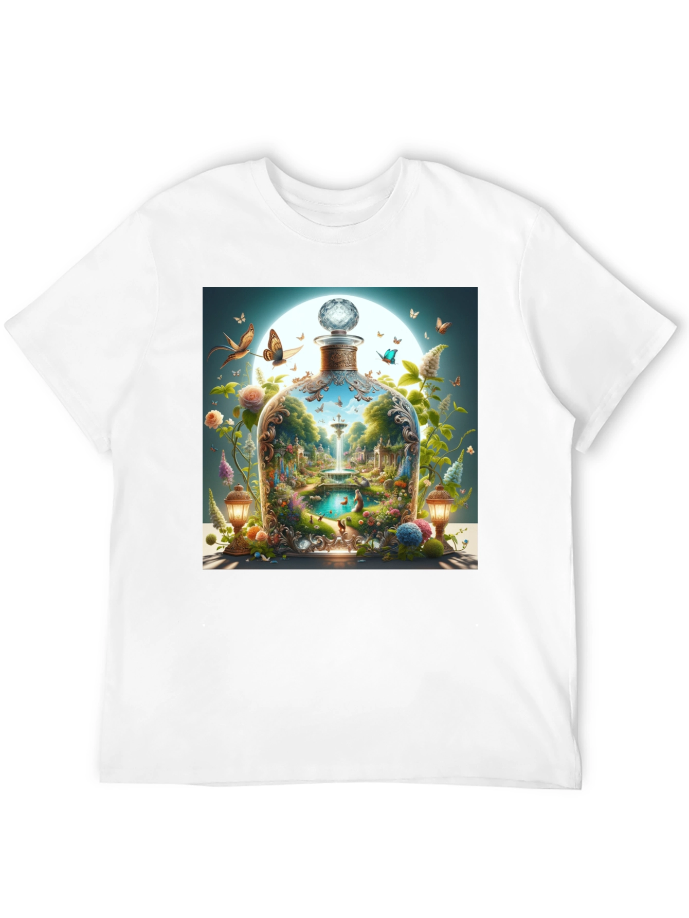 Enchanted Garden Bottle T-Shirt
