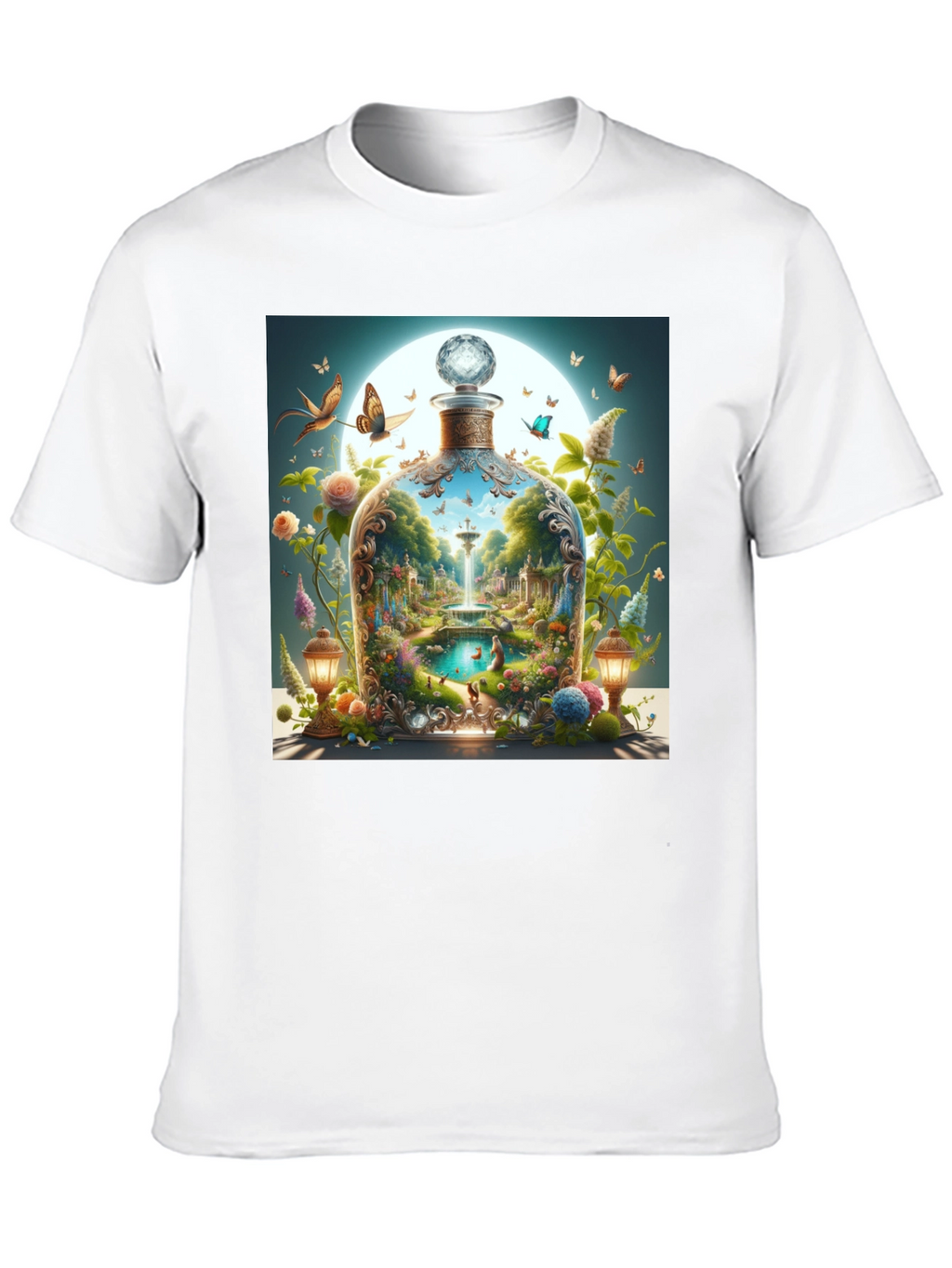 Enchanted Garden Bottle T-Shirt