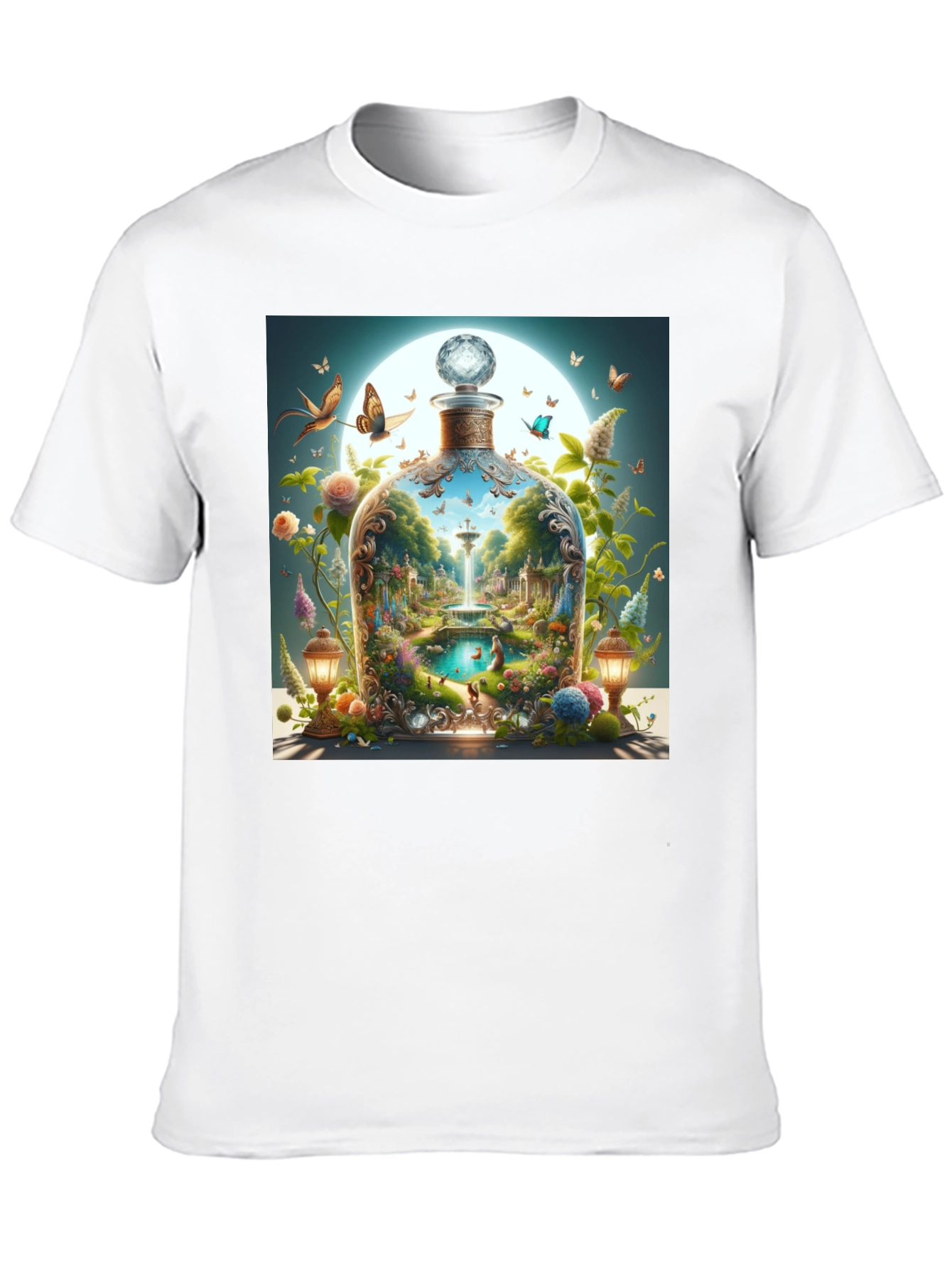 Enchanted Garden Bottle T-Shirt