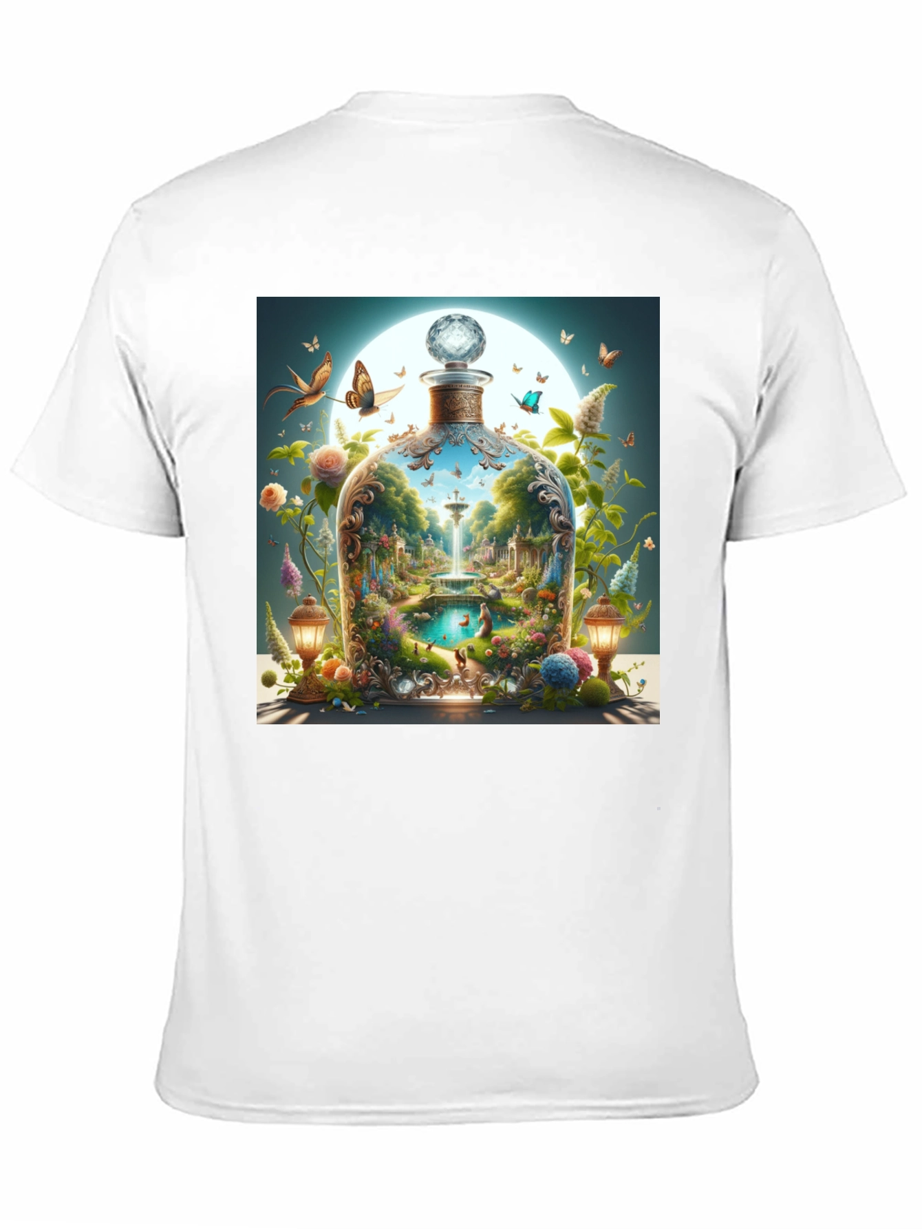 Enchanted Garden Bottle T-Shirt