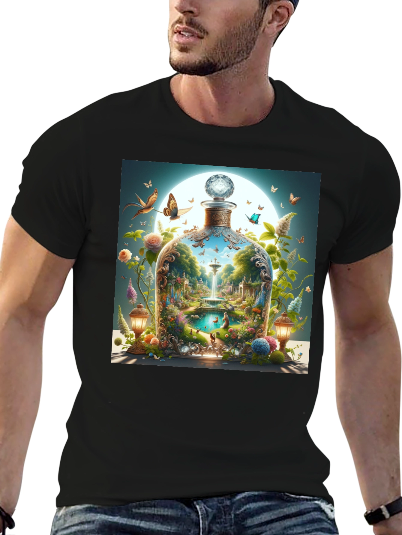 Enchanted Garden Bottle T-Shirt