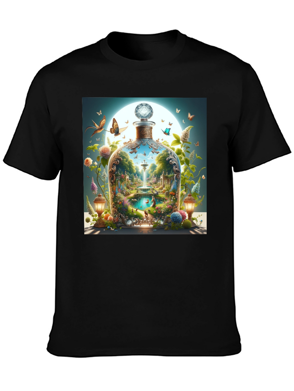 Enchanted Garden Bottle T-Shirt
