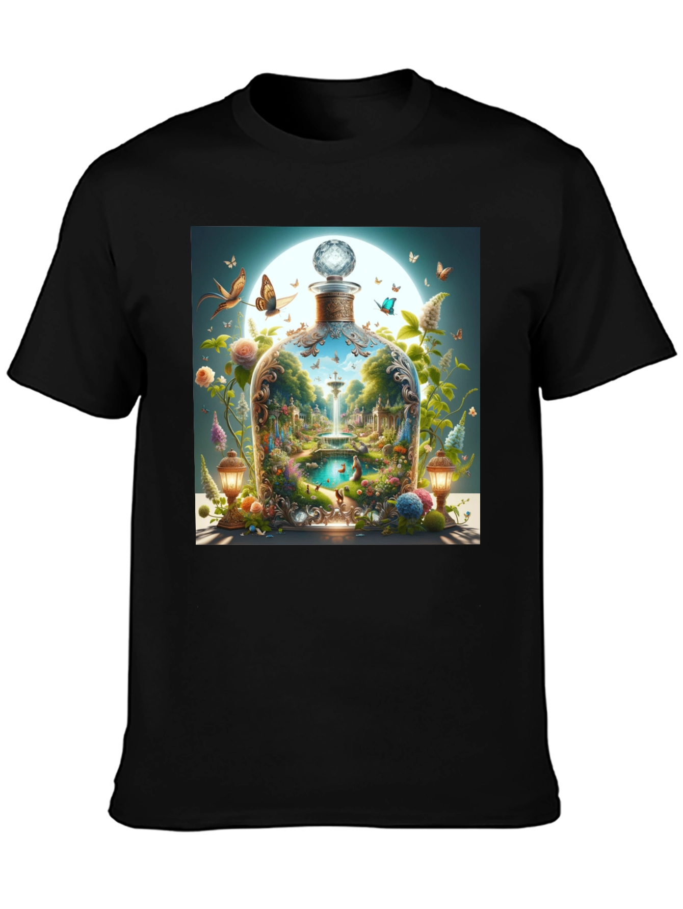 Enchanted Garden Bottle T-Shirt