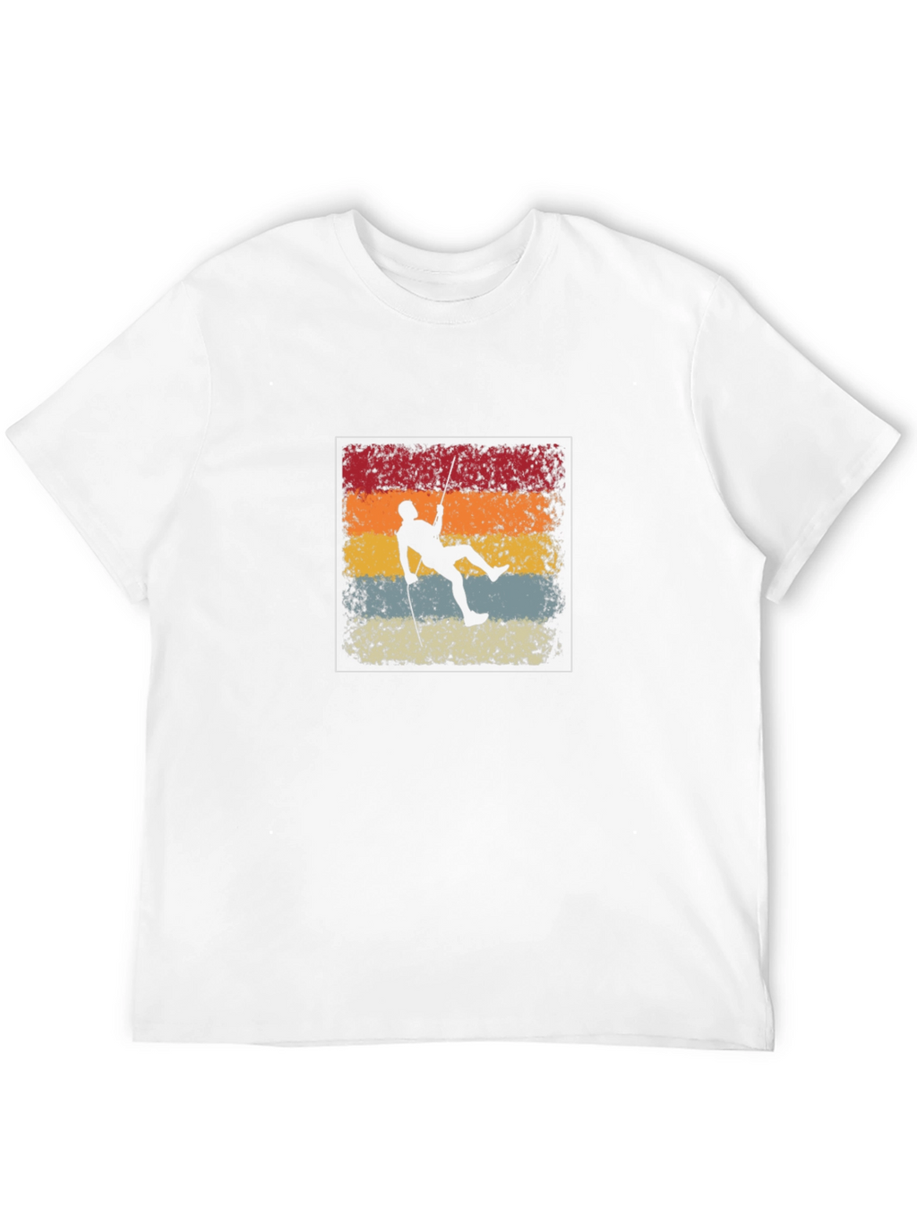 Retro Climber Silhouette Graphic Tee